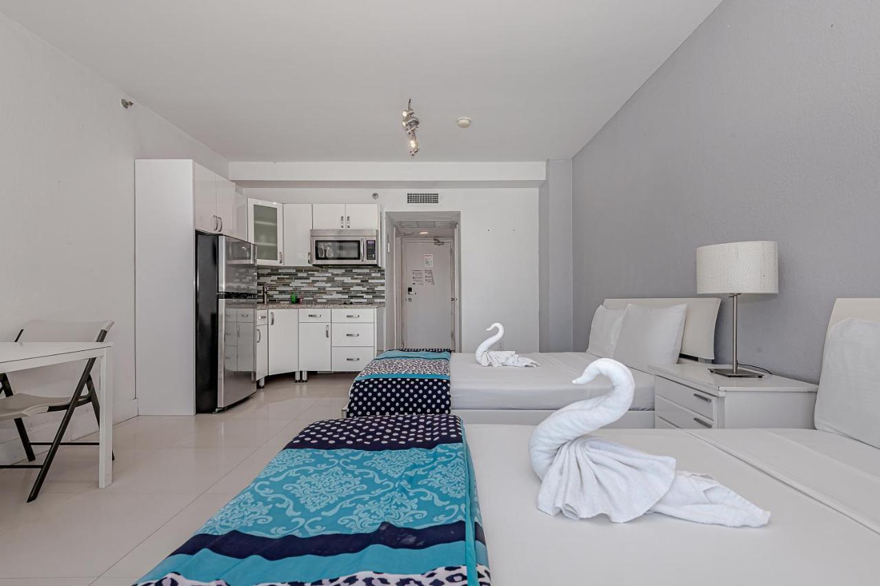 Beach Front Studio Miami Beach Esterno foto