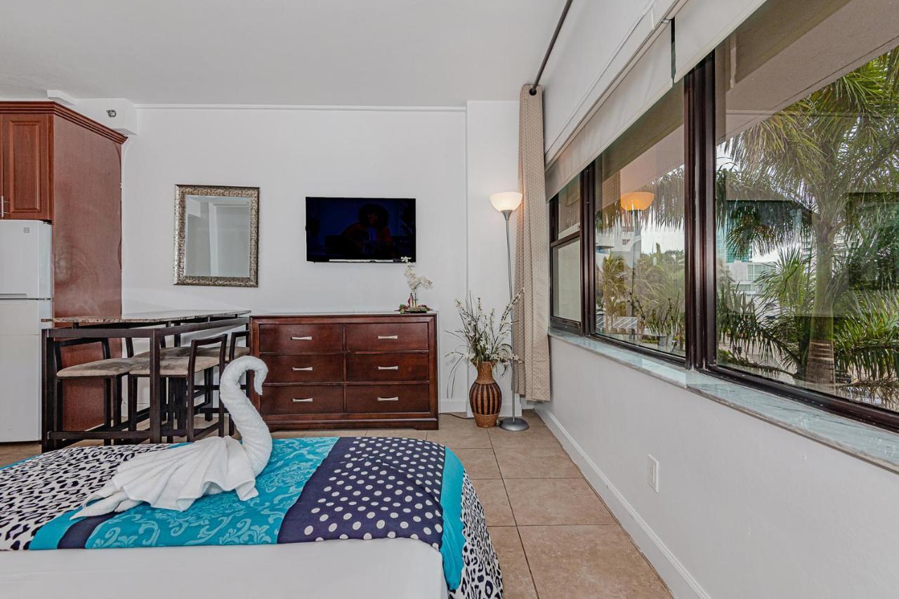 Beach Front Studio Miami Beach Esterno foto