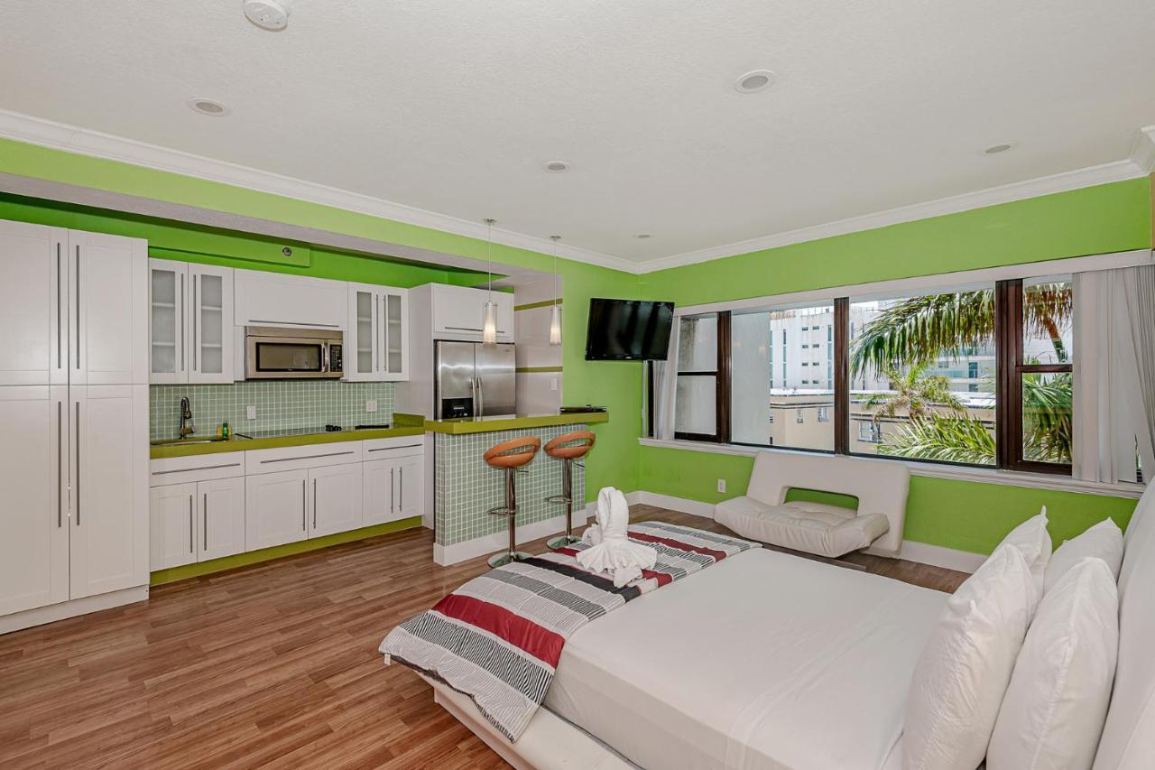 Beach Front Studio Miami Beach Esterno foto