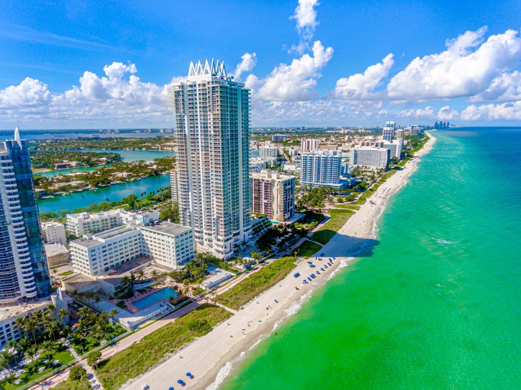 Beach Front Studio Miami Beach Esterno foto
